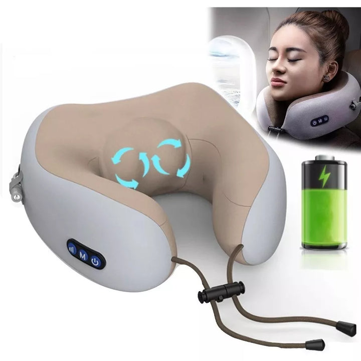Masajeador Electrico De Cuello Cervical Dolores Almohada
