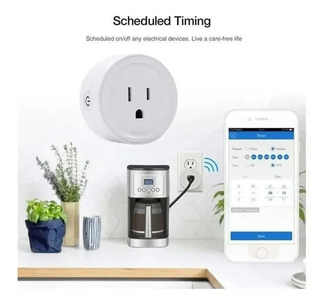 Enchufe Inteligente Wifi Alexa Y Google Assistant