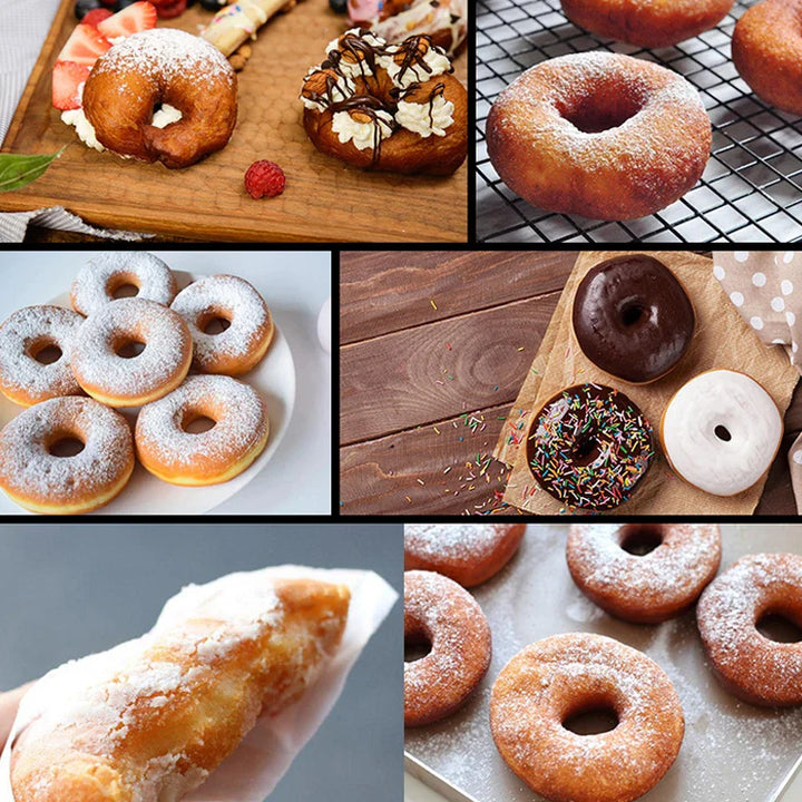 Mini Maquina Hacer Donas Donuts Antiadherente 7 Rosquillas