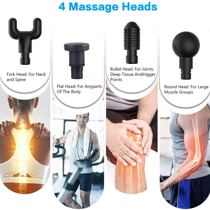 Masajeador Muscular Terapéutico Inalámbrico Facial Gun